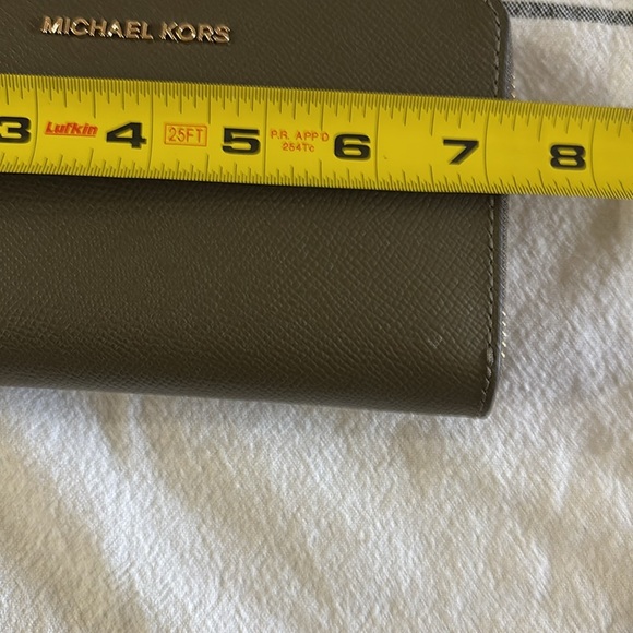 NWT Michael Kors Jet Set leather wallet - Picture 6 of 6